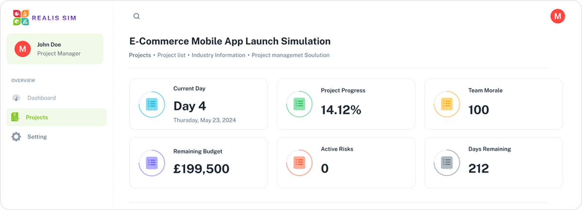 Project Management Simulation 3